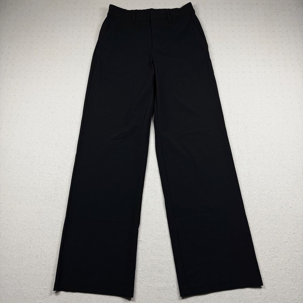 Vuori Miles Trouser Women’s XS Black Wide Leg Performance Stretch Pants